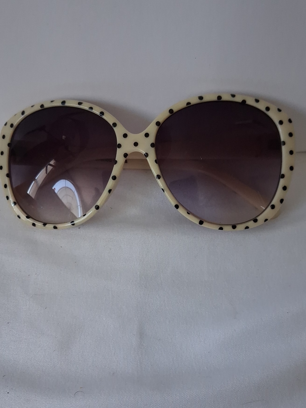Poka Dot Sunglasses Vintage